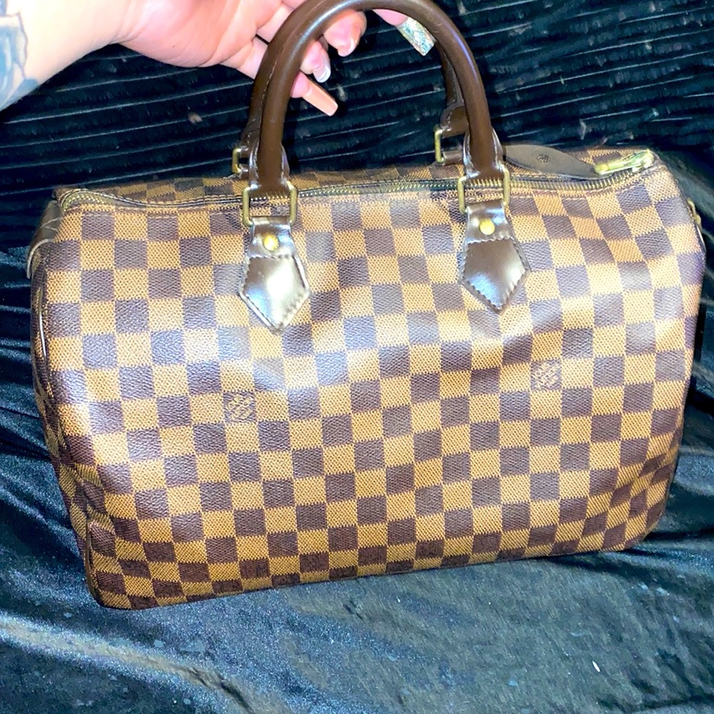 Louis Vuitton Speedy 35 Damier Ebene